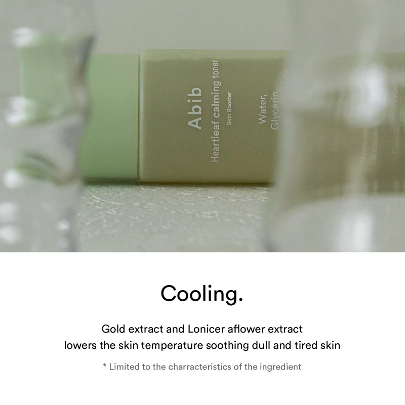 Abib _ Booster / toner apaisant Heartleaf Korean Beauty & Healthy LTD