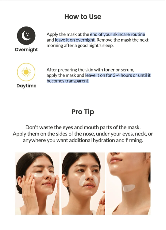 Biodance Hydro Cera-Nol Real Deep Mask - set 4Pcs Korean Beauty & Healthy LTD