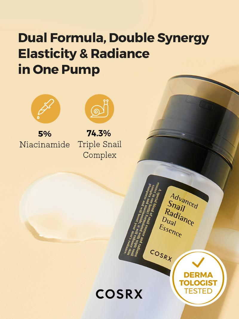 COSRX Advanced Snail Radiance Double Essence 80 ml Korean Beauty & Healthy LTD