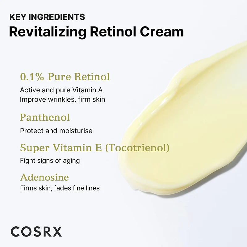 COSRX La Crème Rétinol 0.1 Korean Beauty & Healthy LTD