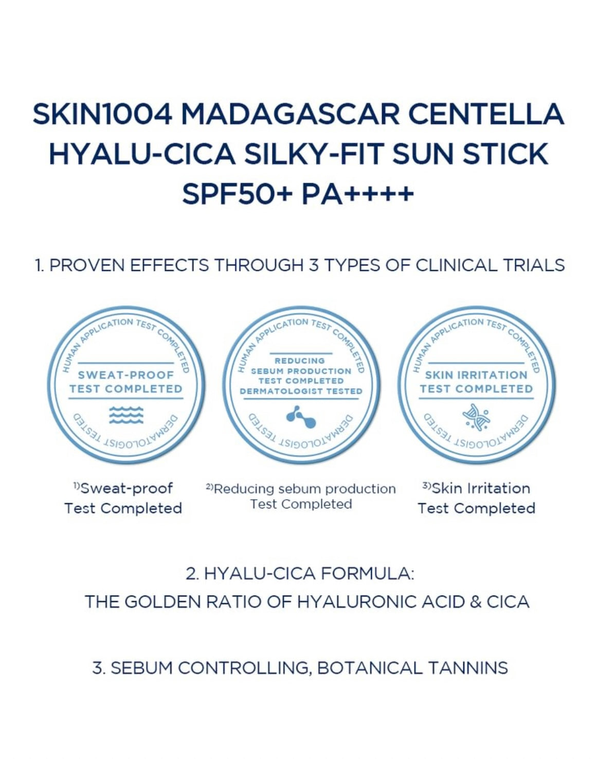 SKIN 1004 - Hyalu Cica Sunsational Kit Korean Beauty & Healthy LTD
