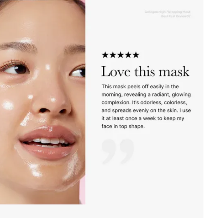 Médicube Masque enveloppement de nuit au COLLAGÈNE 75ml Korean Beauty & Healthy LTD