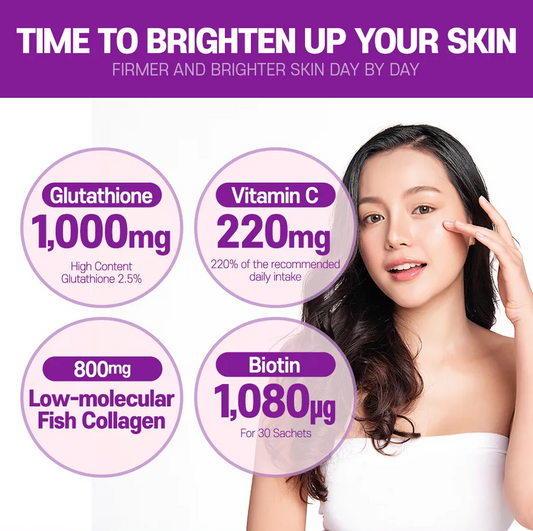BOTO - Glutathione White Small Molecule Collagen C Biotin My Korean BeautyKorean skincare Glow up