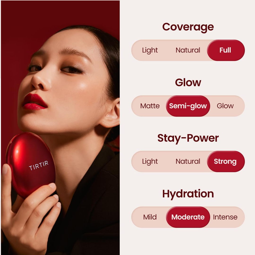TIRTIR- fond-de teint Fit Red Cushion (40 colors) Korean Beauty & Healthy LTD