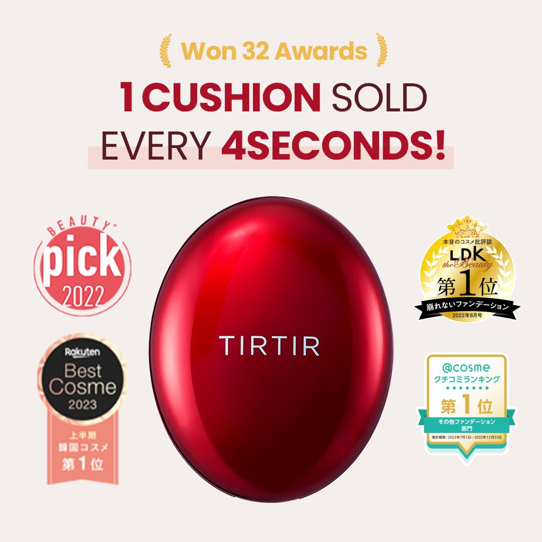 TIRTIR- fond-de teint Fit Red Cushion (40 colors) Korean Beauty & Healthy LTD