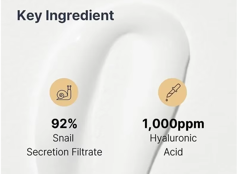 Crème Coréénne tout-en-un - Sécrétion d'escargot 92% - Korean Beauty & Healthy