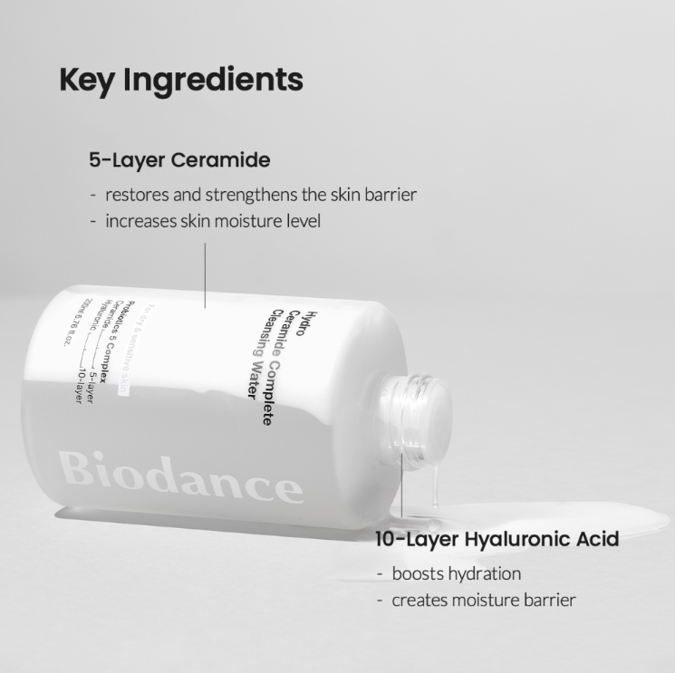 BIODANCE Hydro Céramide Eau Nettoyante Complète 200 ml Korean Beauty & Healthy LTD