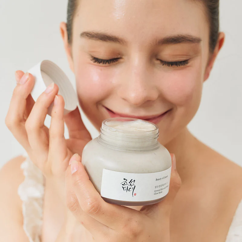 Masque éclat au riz moulu et au miel - Korean Beauty & Healthy