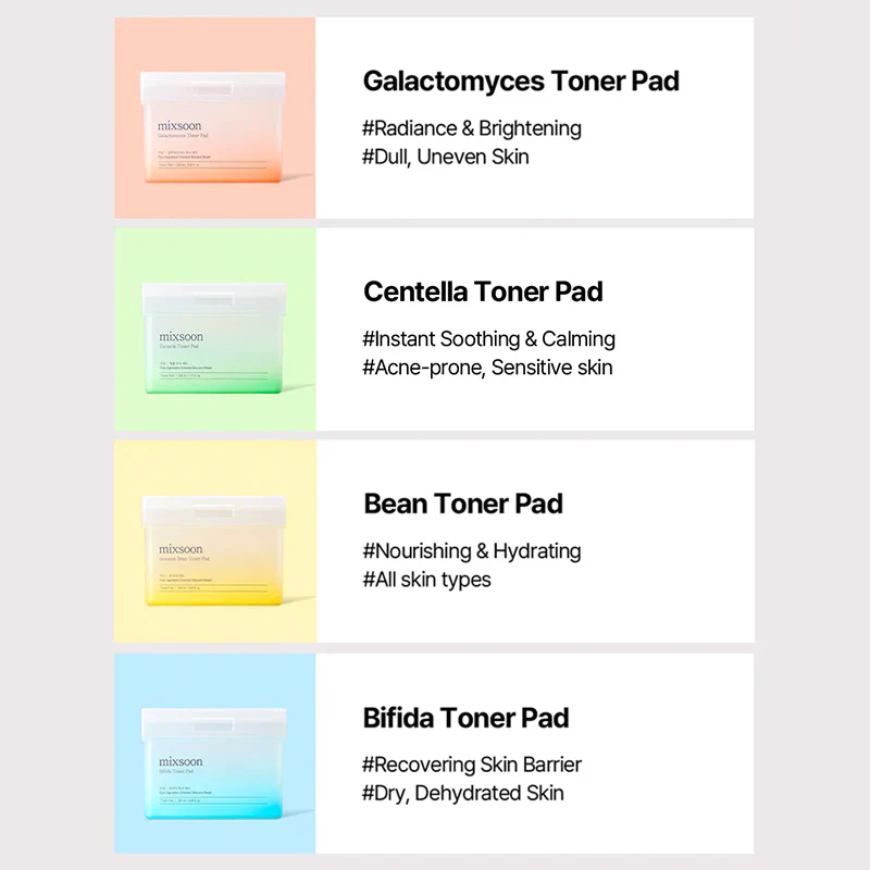 MIXSOON Tampon tonique Galactomyces Korean Beauty & Healthy LTD