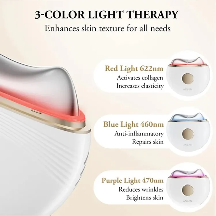 ANLAN - Phototherapy and Cooling Gua Sha Device My Korean BeautyKorean skincare Glow up
