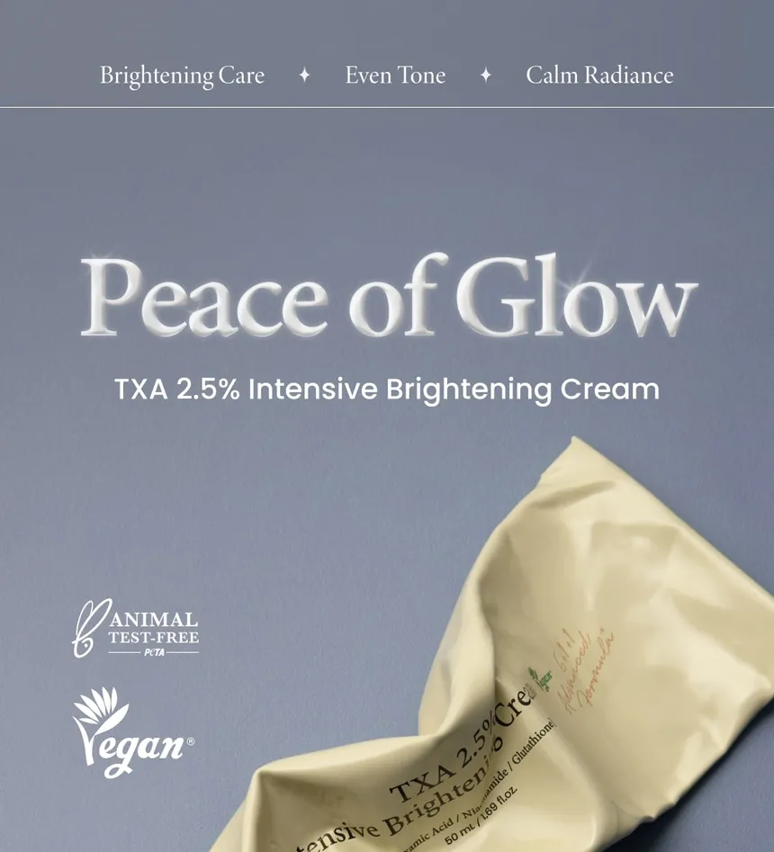 Axis-Y Crème éclaircissante intensive à 2,5 % de TXA My Korean BeautyKorean skincare Glow up