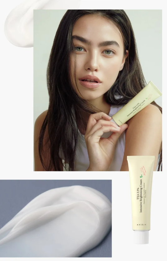 Axis-Y Crème éclaircissante intensive à 2,5 % de TXA My Korean BeautyKorean skincare Glow up