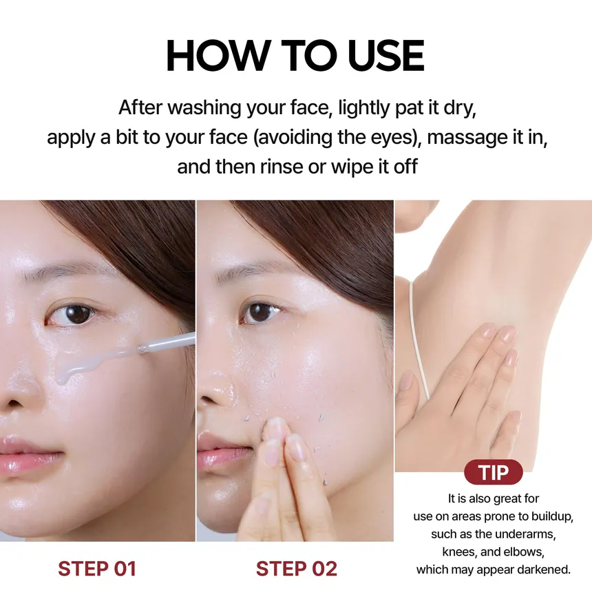 Dr.Melaxin Peel Shot Exfoliant Rice Ampoule My Korean BeautyKorean skincare Glow up