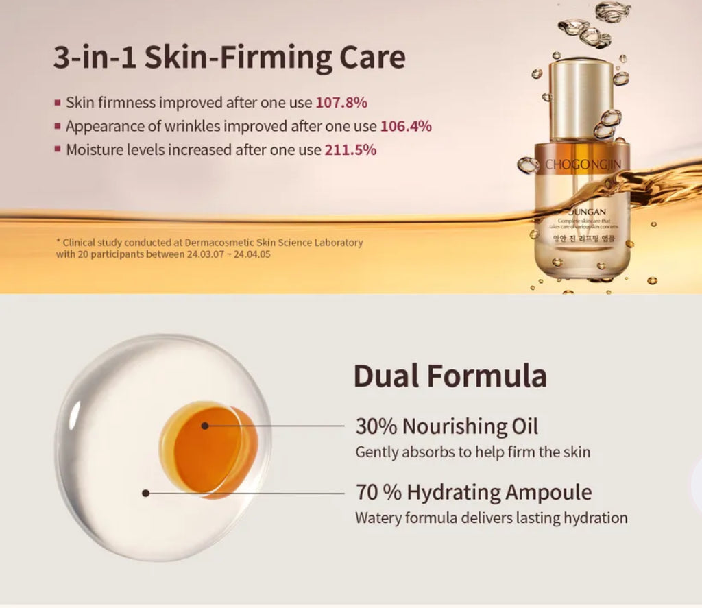 MISSHA - Chogongjin Youngan Jin Lifting Ampoule 30ml My Korean BeautyKorean skincare Glow up