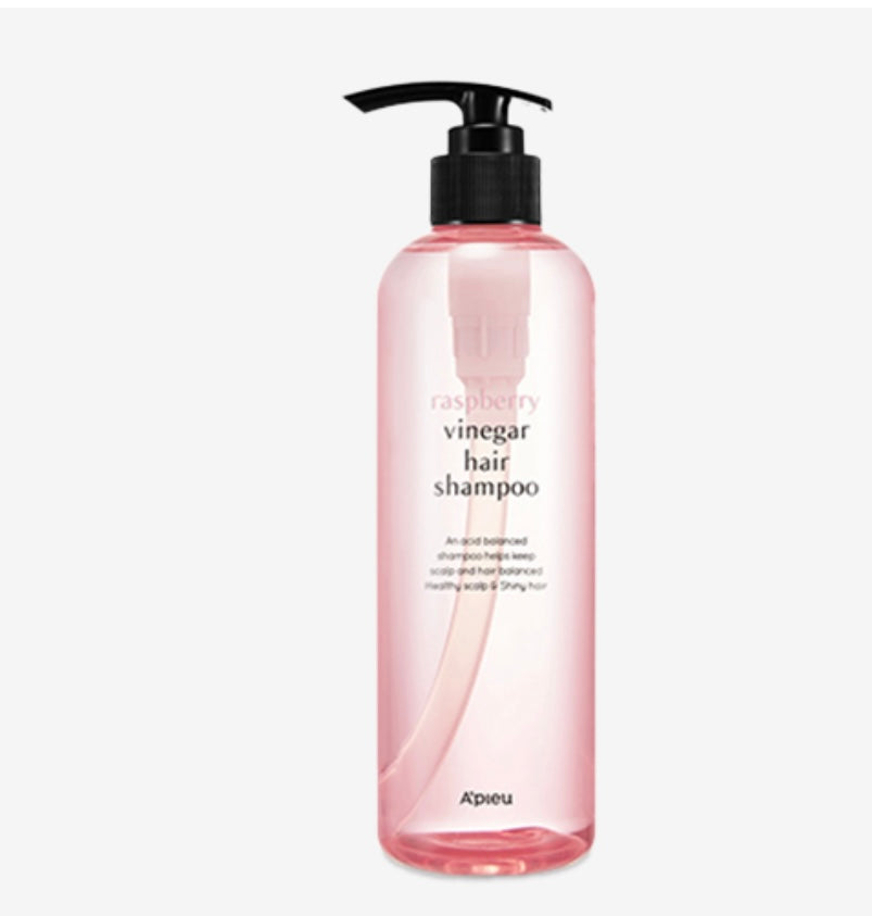 A'PIEU -  Vinaigre de framboises-  Shampoing Korean Beauty & Healthy LTD