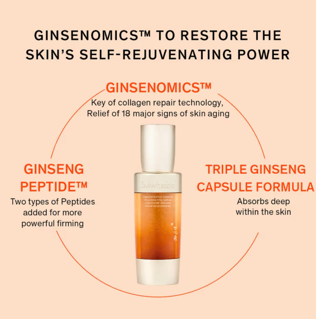 Sulwhasoo - Concentrated Ginseng Renewing Serum EX - Sérum My Korean BeautyKorean skincare Glow up