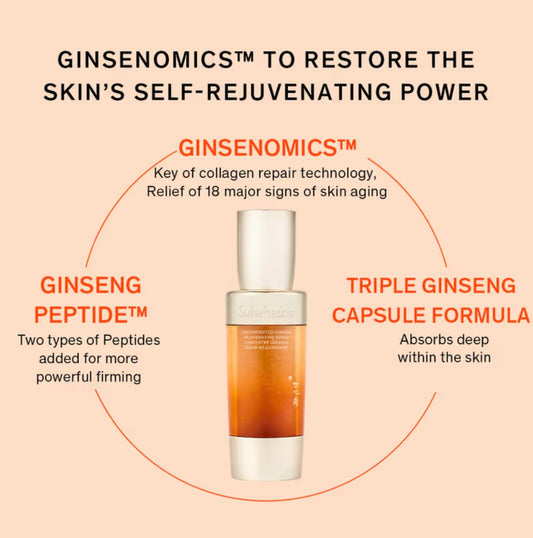 Sulwhasoo - Concentrated Ginseng Renewing Serum EX - Sérum My Korean BeautyKorean skincare Glow up