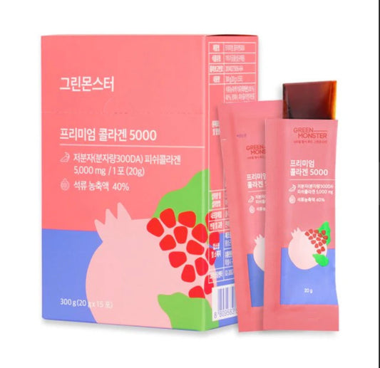 GREEN MONSTER - Premium Collagen 5000 My Korean BeautyKorean skincare Glow up