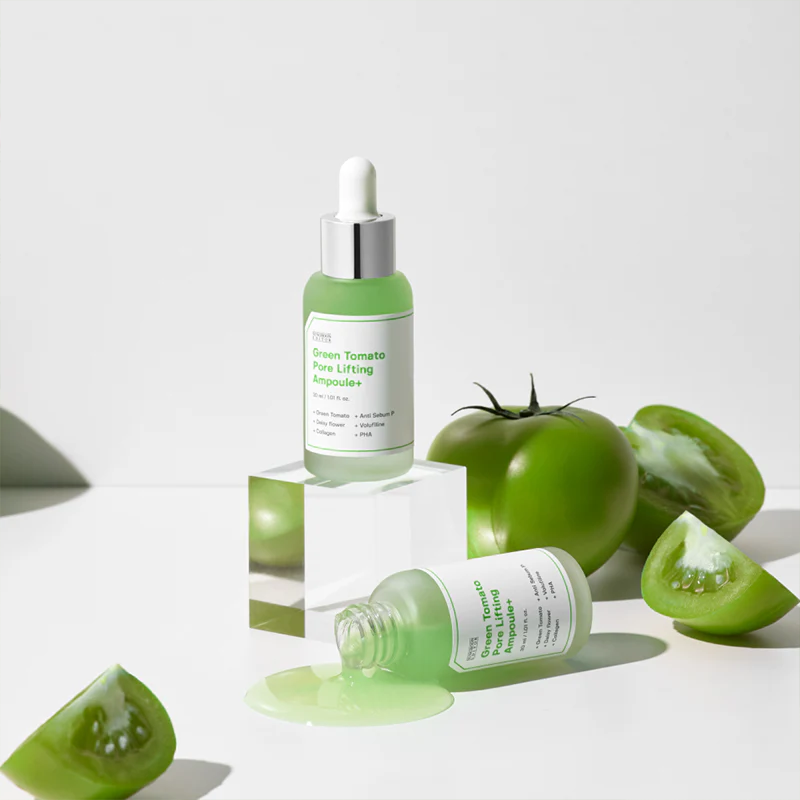 SUNGBOON EDITOR Green Tomato Pore Lifting Ampoule+ My Korean BeautyKorean skincare Glow up
