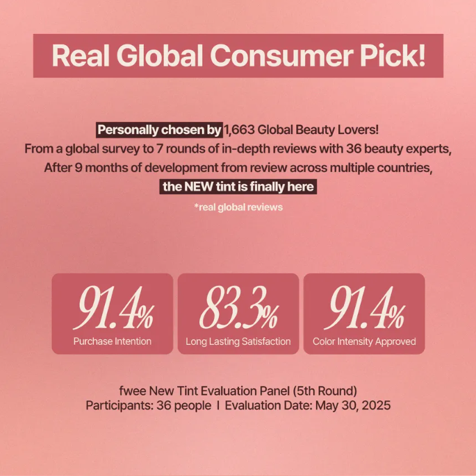 fwee - Rose Obsession Stay-Fit Lip Tint My Korean BeautyKorean skincare Glow up