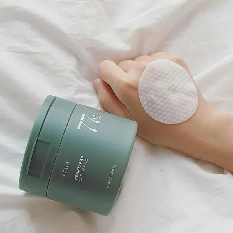 Anua Pads transparentes à 77 % Heartleaf Korean Beauty & Healthy LTD
