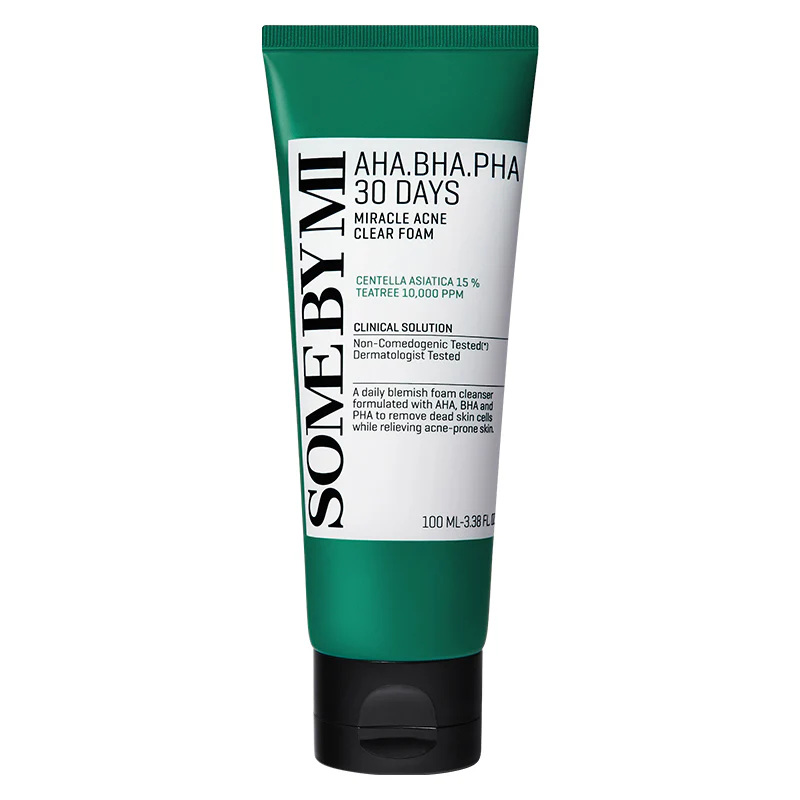 Some By Mi Mousse anti-acné miracle 30 jours AHA BHA PHA Korean Beauty & Healthy LTD