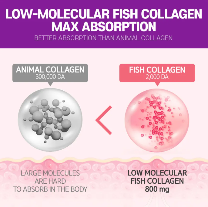 BOTO - Glutathione White Small Molecule Collagen C Biotin My Korean BeautyKorean skincare Glow up