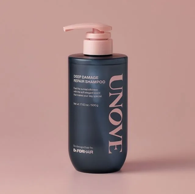 Dr.FORHAIR - UNOVE Deep Damage Repair Shampoo - Shampooing réparateur My Korean BeautyKorean skincare Glow up