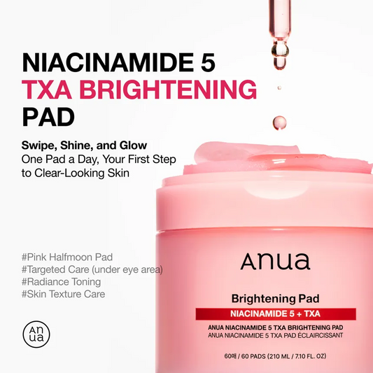 Anua - Niacinamide 5 TXA Brightening Pad - Pads anti-taches niacinamide My Korean BeautyKorean skincare Glow up