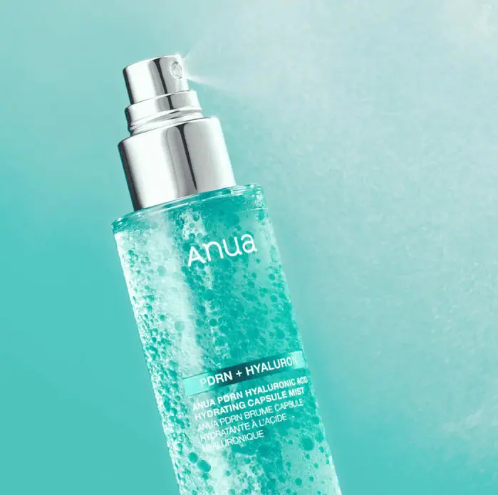 Anua Brume hydratante en capsule à l'acide hyaluronique PDRN My Korean BeautyKorean skincare Glow up