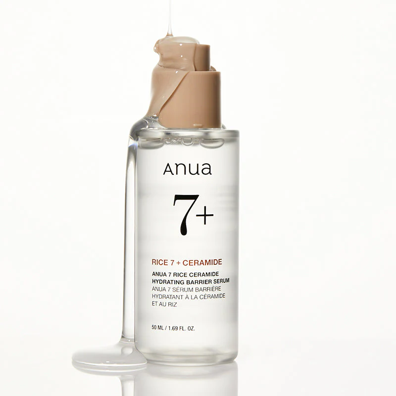Anua 7 Rice Ceramide Hydrating Barrier Serum My Korean BeautyKorean skincare Glow up