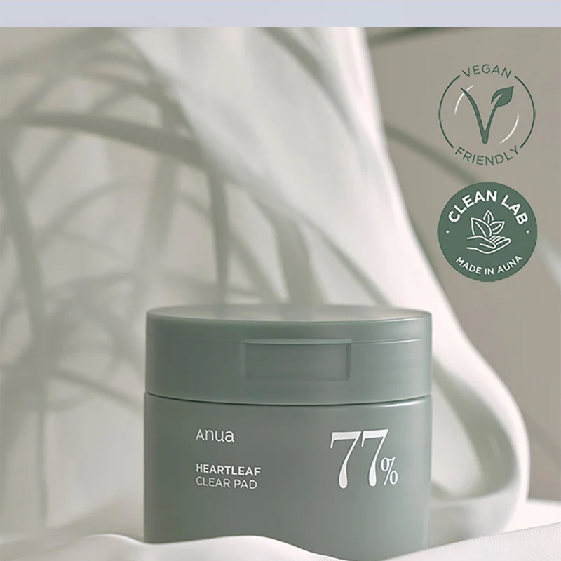 Anua Pads transparentes à 77 % Heartleaf Korean Beauty & Healthy LTD