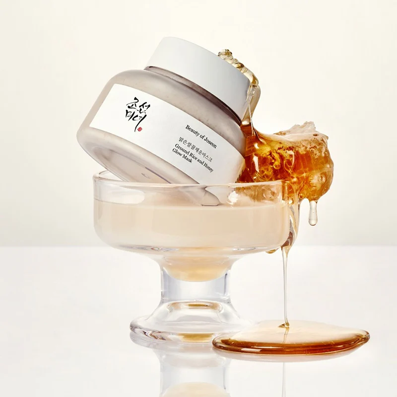 Masque éclat au riz moulu et au miel - Korean Beauty & Healthy